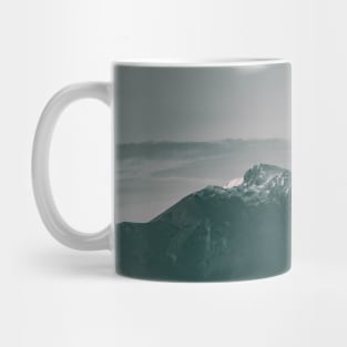 Landscape Snow Mountain Photography Mug